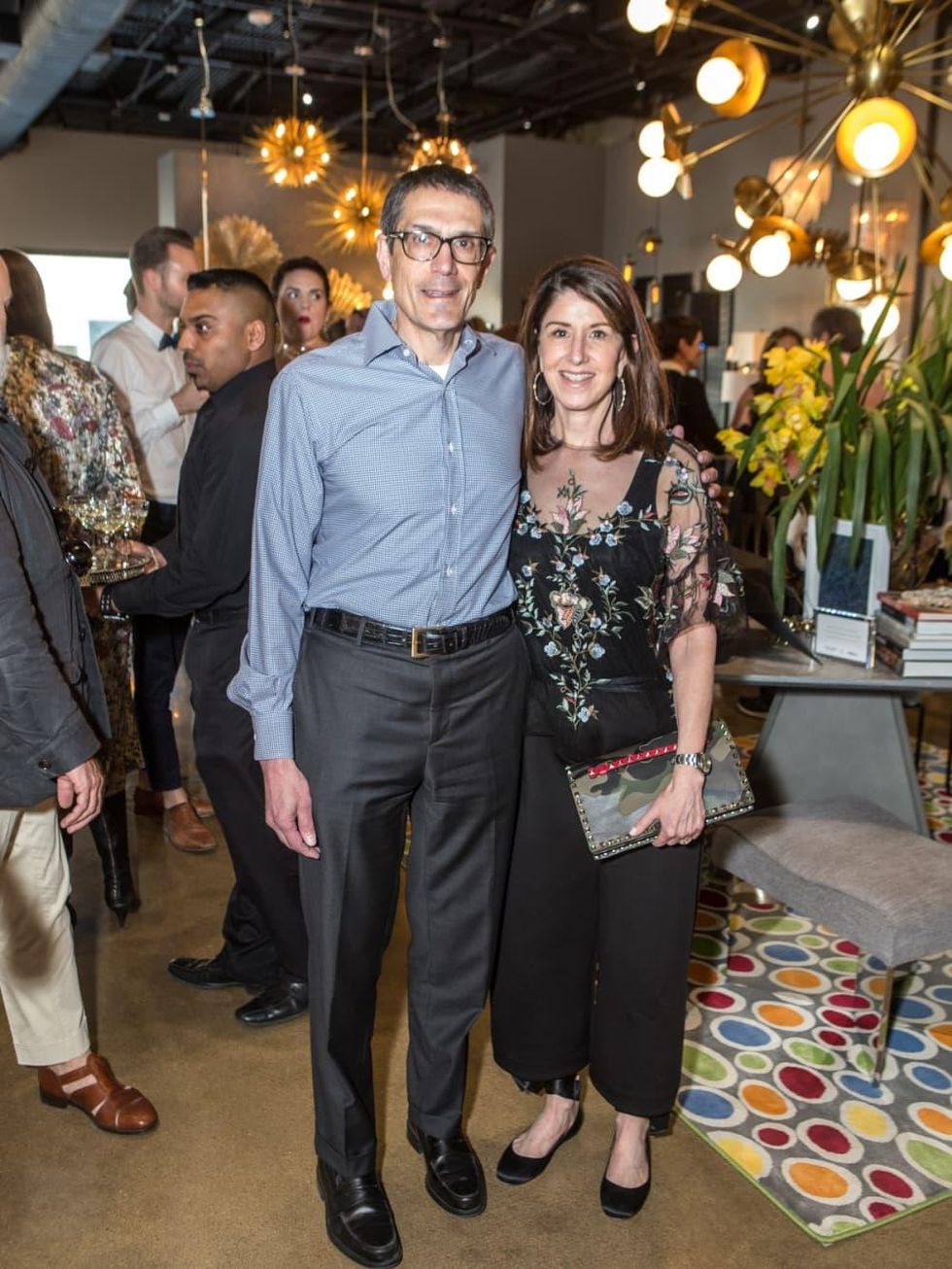 Alan Katz; Karen Katz, Arteriors Party 2018