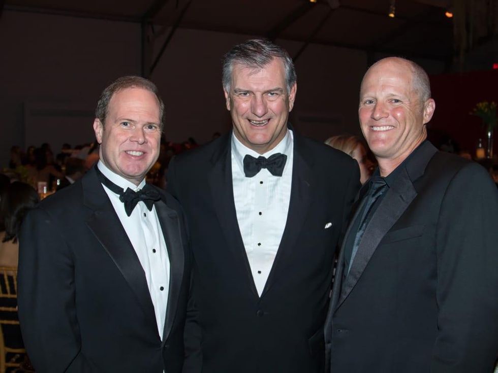 Alan Peppard, Mayor Mike Rawlings, Will Rose