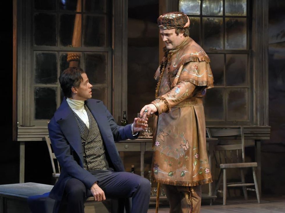 Alex Organ and Steven Michael Walters in The Trials of Sam Houston