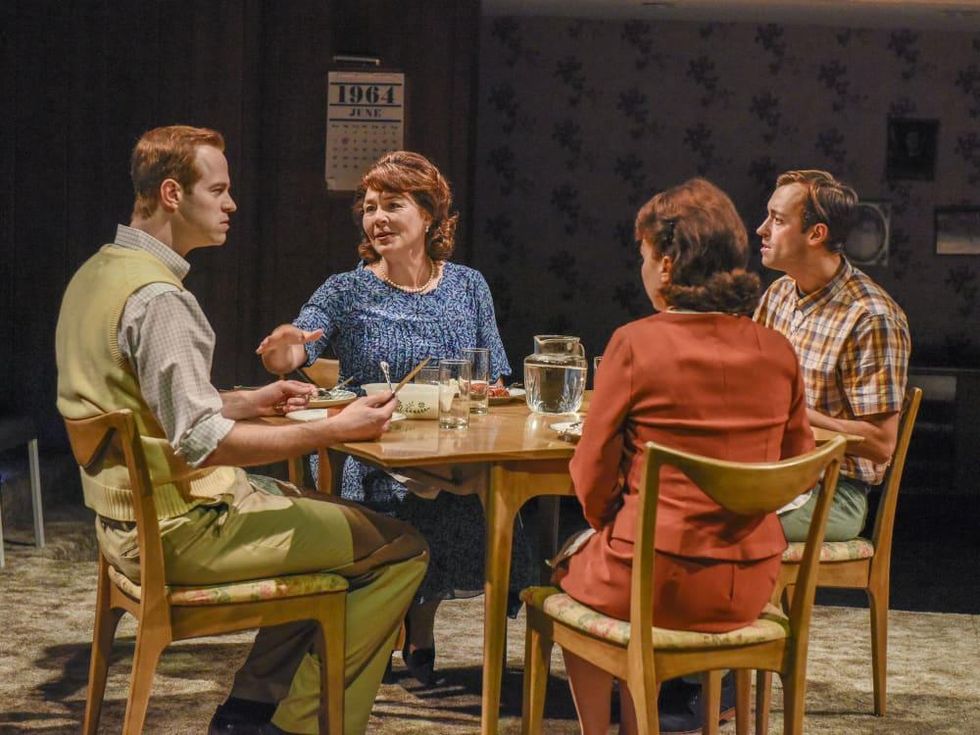 Alex Organ, Sally Nystuen Vahle, Leah Karpel, and Dylan Godwin in Miller, Mississippi