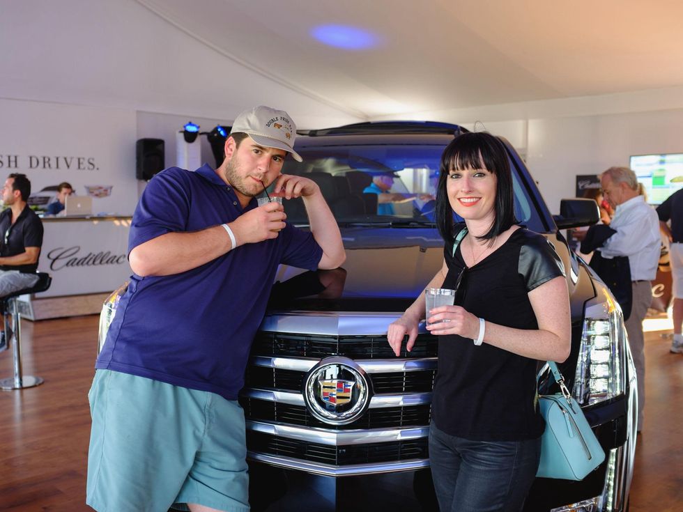 Alex Stein, Jessica Chaney, cadillac cool down, culturemap, byron nelson