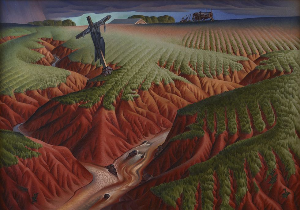 Alexandre Hogue: The Erosion Series