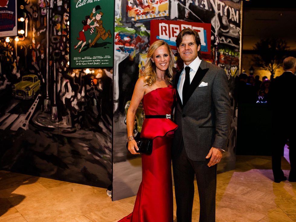 Alicia Wood, Scott Wood at Crystal Charity Ball 2013