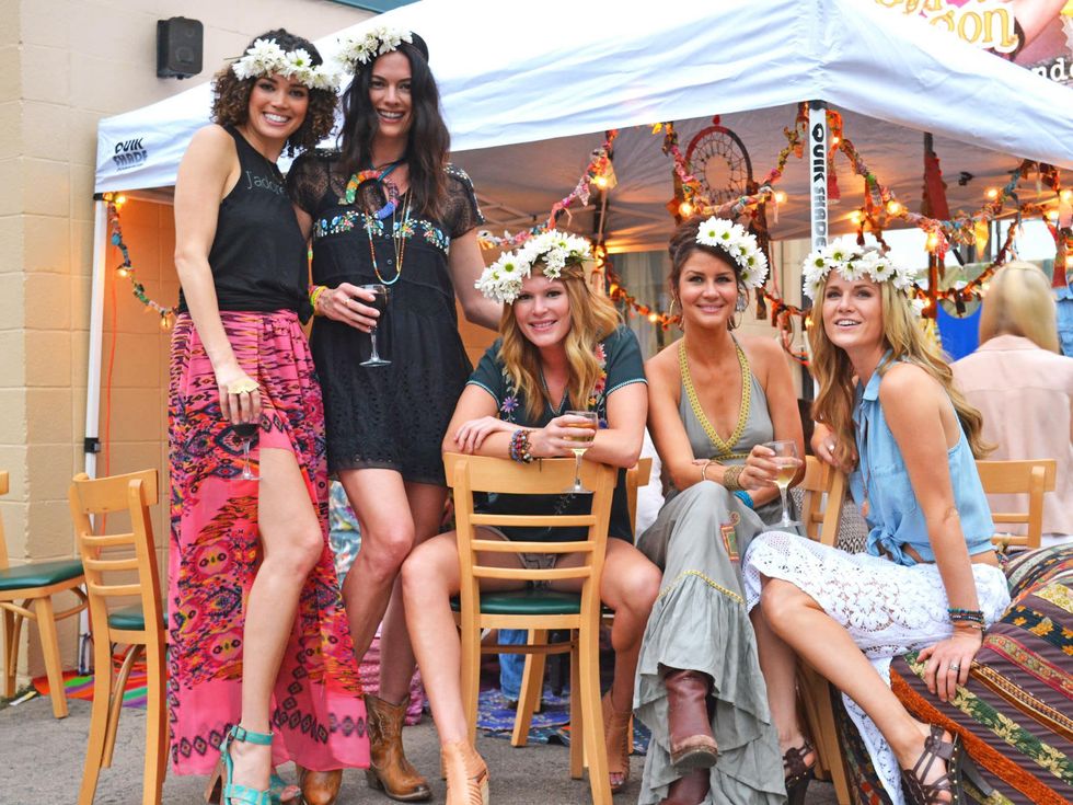 Alika Ray, Deanna Cahill, Katie Tull, Kristen Glass, Emily Williams, Gypsy Wagon relaunch