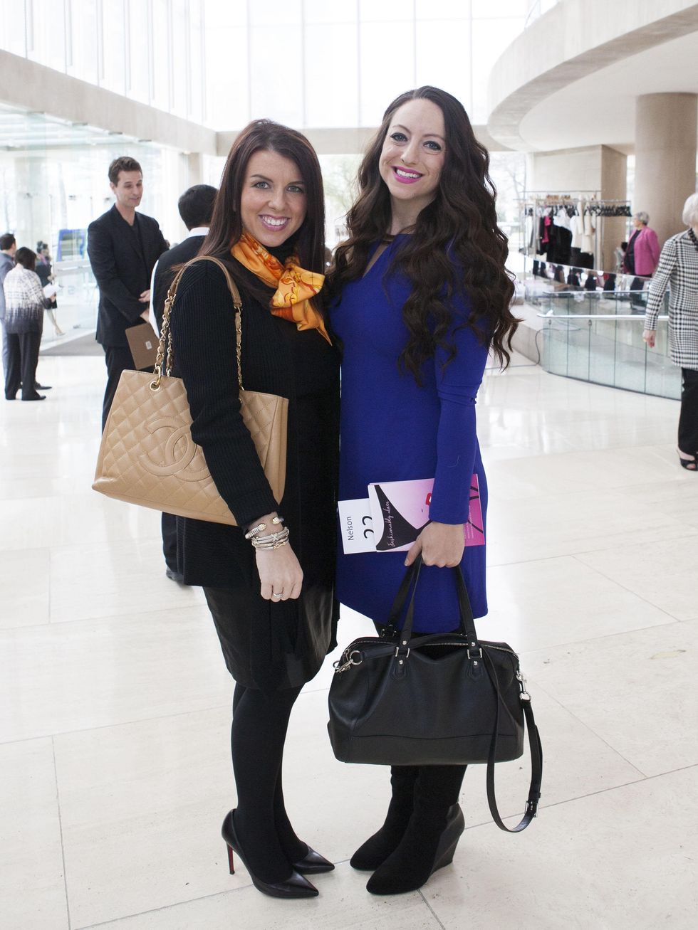 Alison Houpt, Laura Nelson, LLS Luncheon