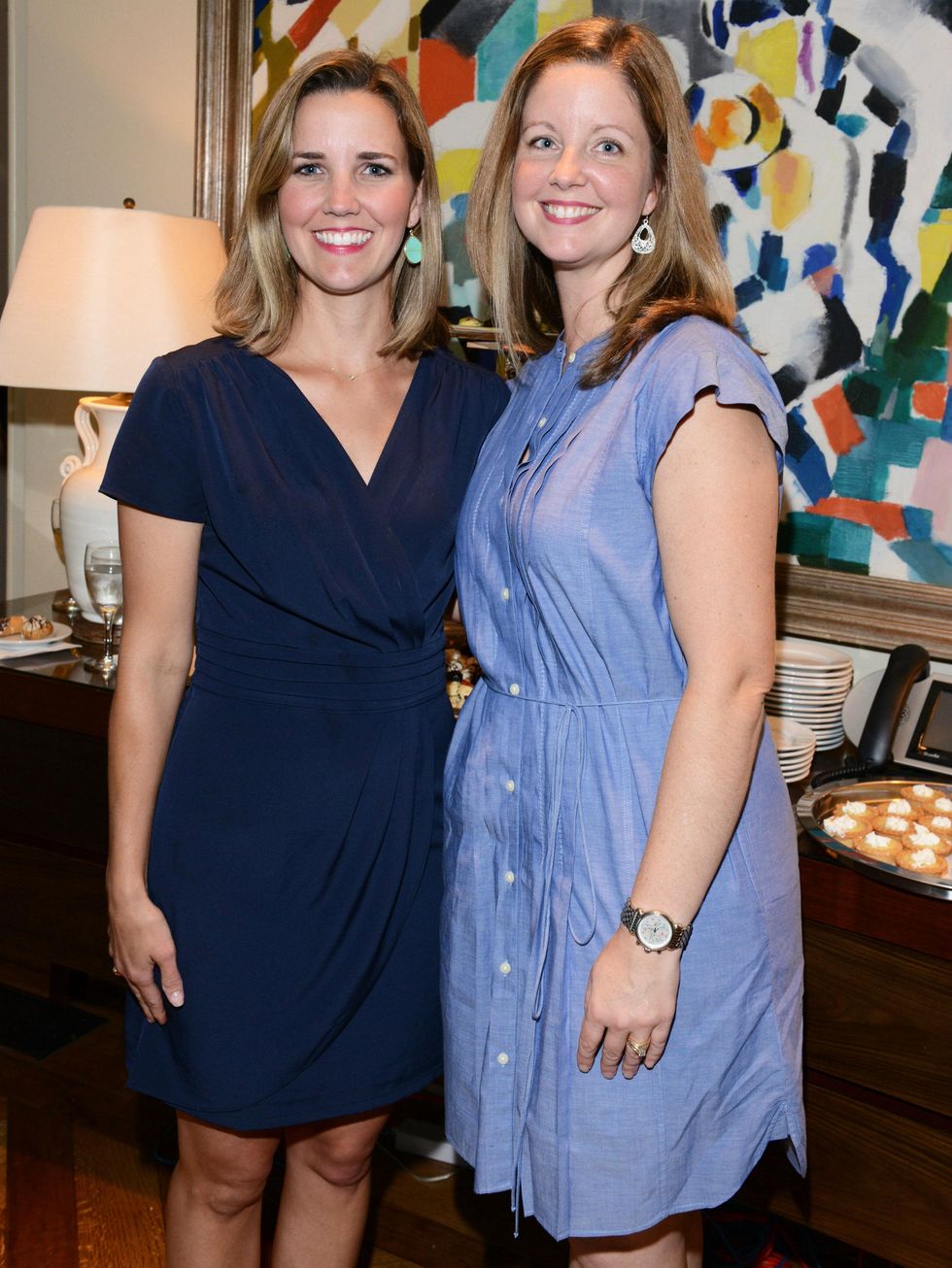 Alison Parker, Sarah Martin (daughters of Ralph Hawkins)