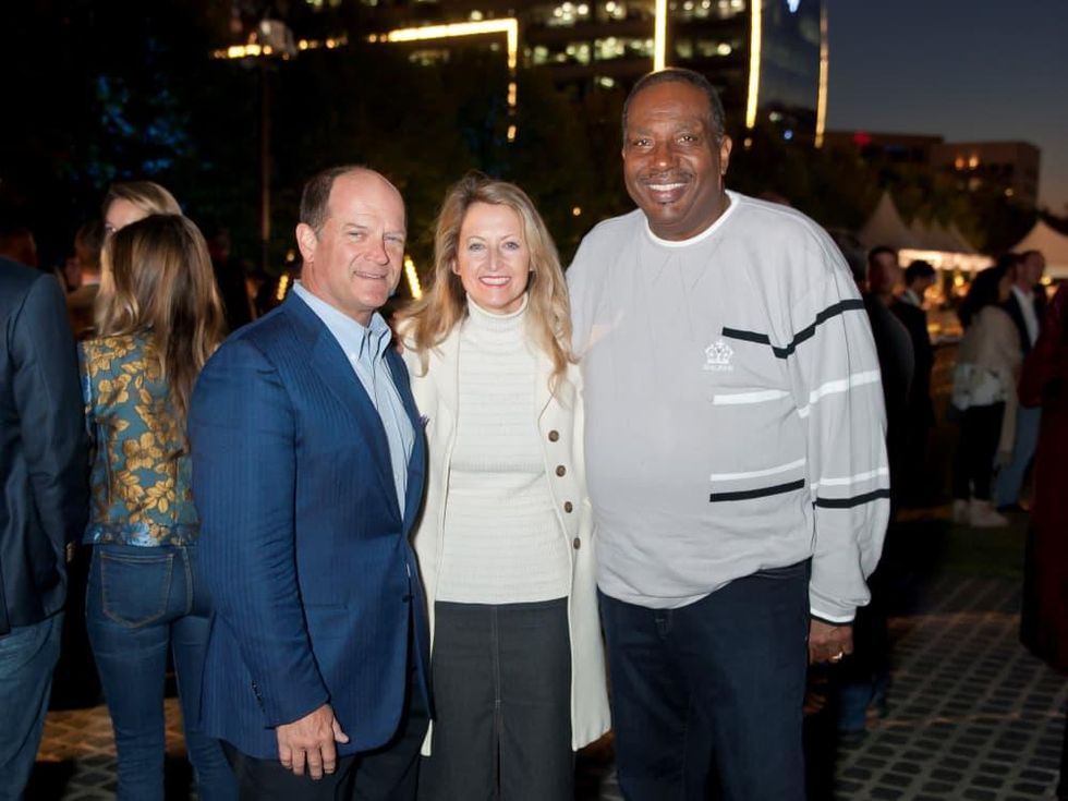 Allan McBee, Lynn McBee, and Senator Royce West, Park & Palate