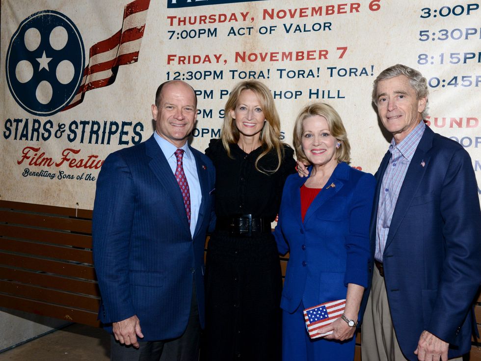 Allan McBee, Lynn McBee, Louise Griffeth, Guy Griffeth, Stars & Stripes Film Festival