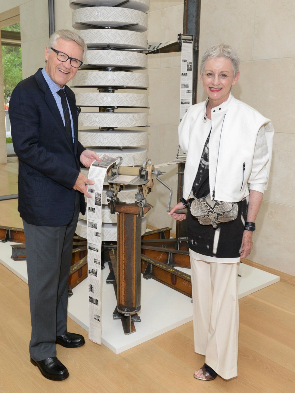 Allen and Kelly Questrom, Heatherwick Studio Patron Opening Photos