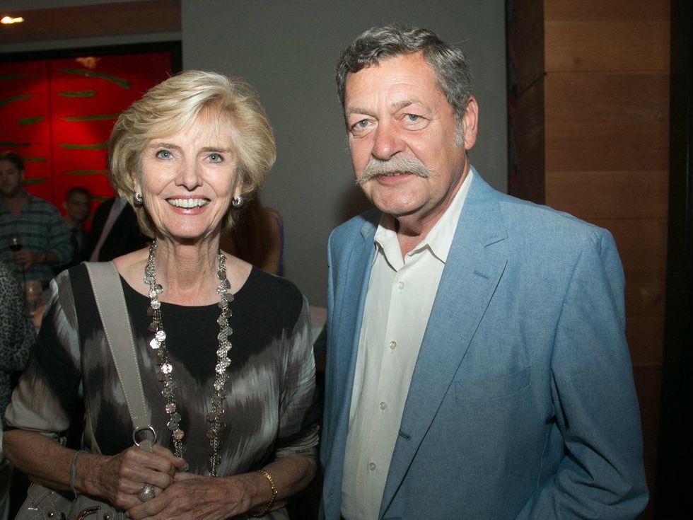 allie beth allman, frank reedy, lee park wrap up party