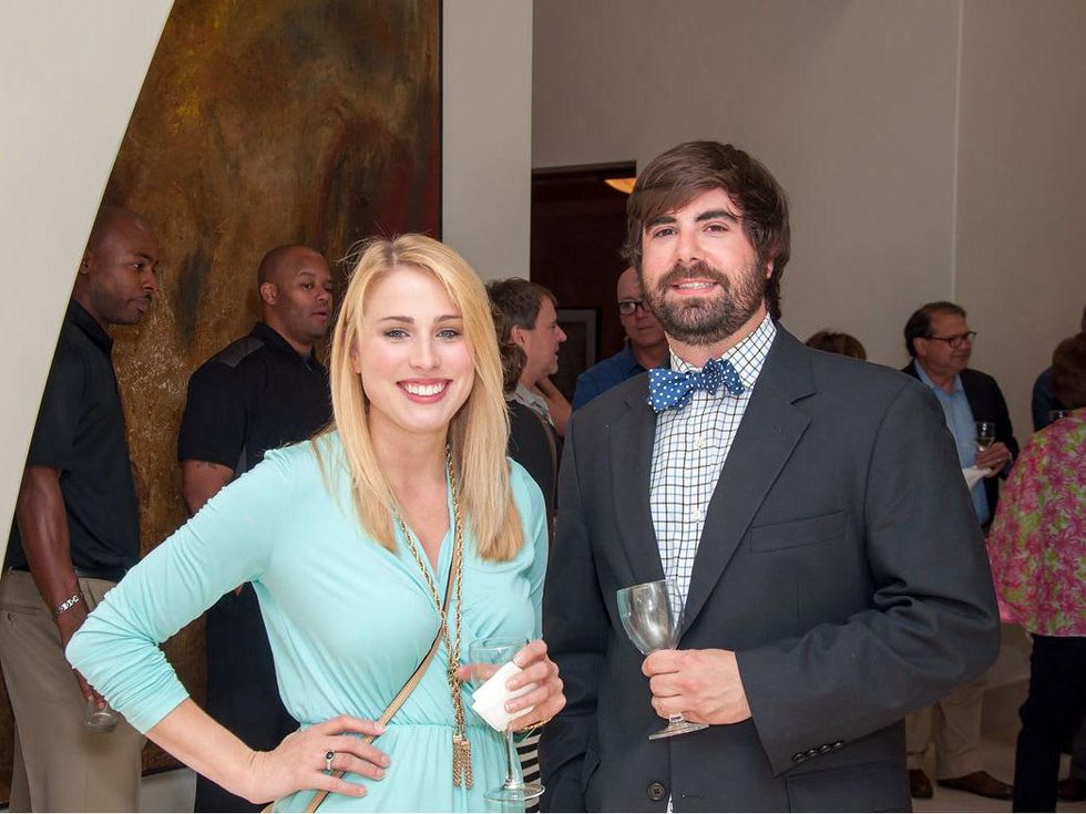 Allie Weibring. Chad Sour, After School All Stars event