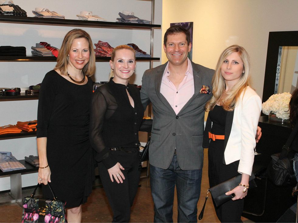 Allison Edwards, Tevian Prohl. Jason Treu, Christie Douglas, Edo popken best dressed