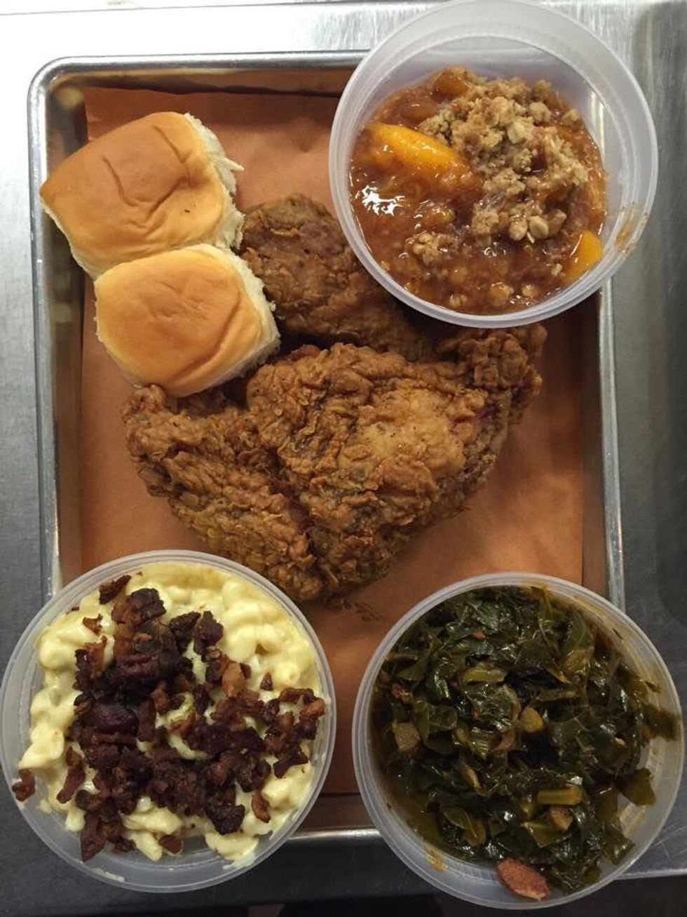 Alton Brown Pecan Lodge fried chicken