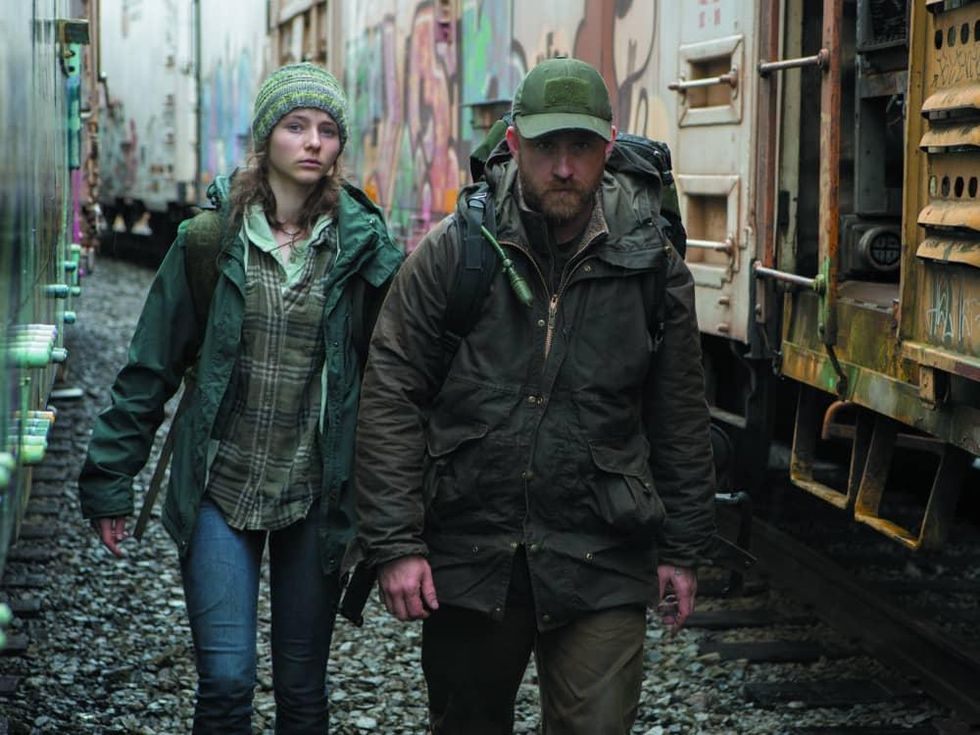 Alyssa McKay and Ben Foster in Leave No Trace