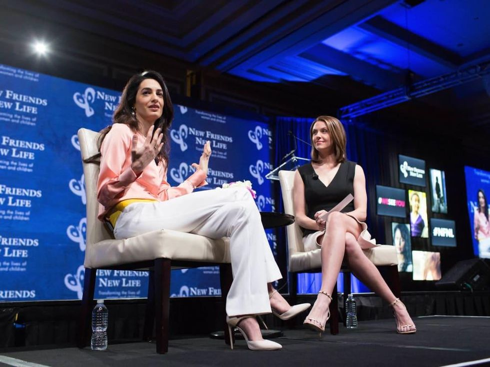 Amal Clooney, Shelly Slater