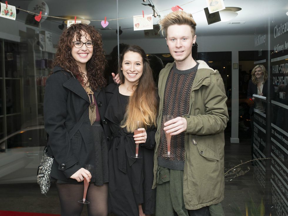 Amaris Porrata, Connie Webb, Jacob Dulworth, 7 year party dear clark
