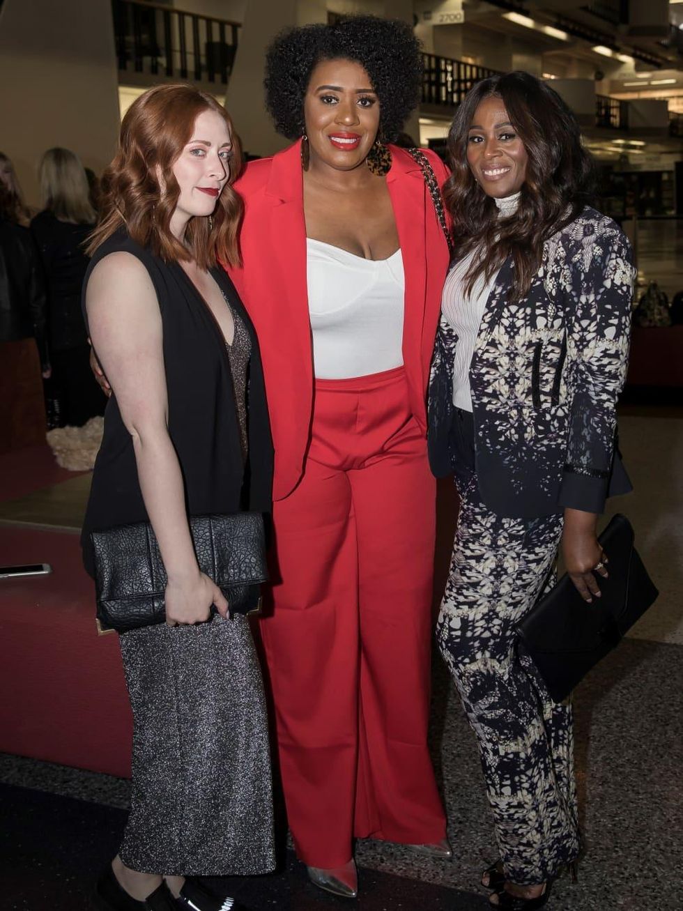 - Amber LaFrance (FGI of Dallas Board Member), Shantaquilette Carter-Williams, and Kim Olusanya-Stephens