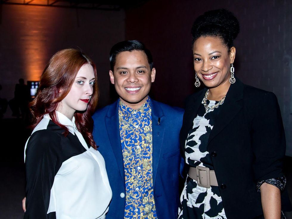 Amber LaFrance, Larry Gee, Leah Frazer, the pin show