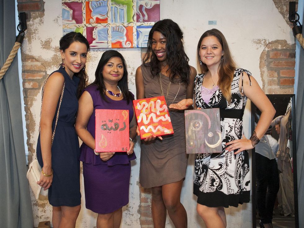 Amber Nyer, Ruqaiyah Syed Scruggs, Nikki Taylor, Danielle Glick