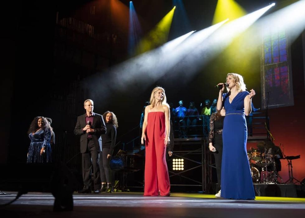 Amber Riley, Adam Pascal, Kelli O'Hara, Caissie Levy