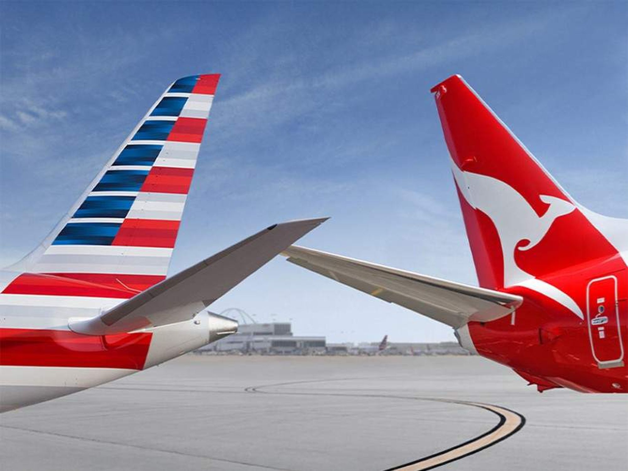American Airlines Qantas