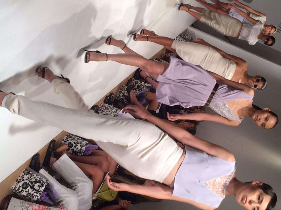 Amir Taghi runway show in New York Sept 2014