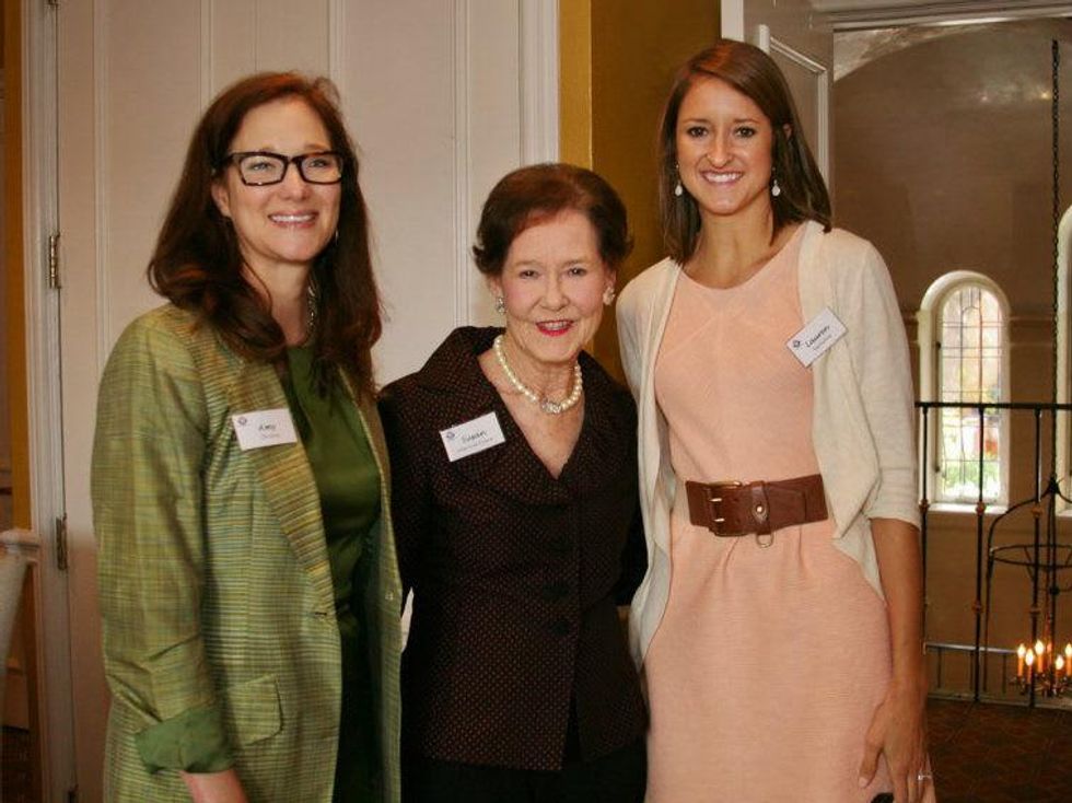 Amy Chronis, Susan Marinis Evans, Lauren Berkebile, Texas Business Hall of Fame