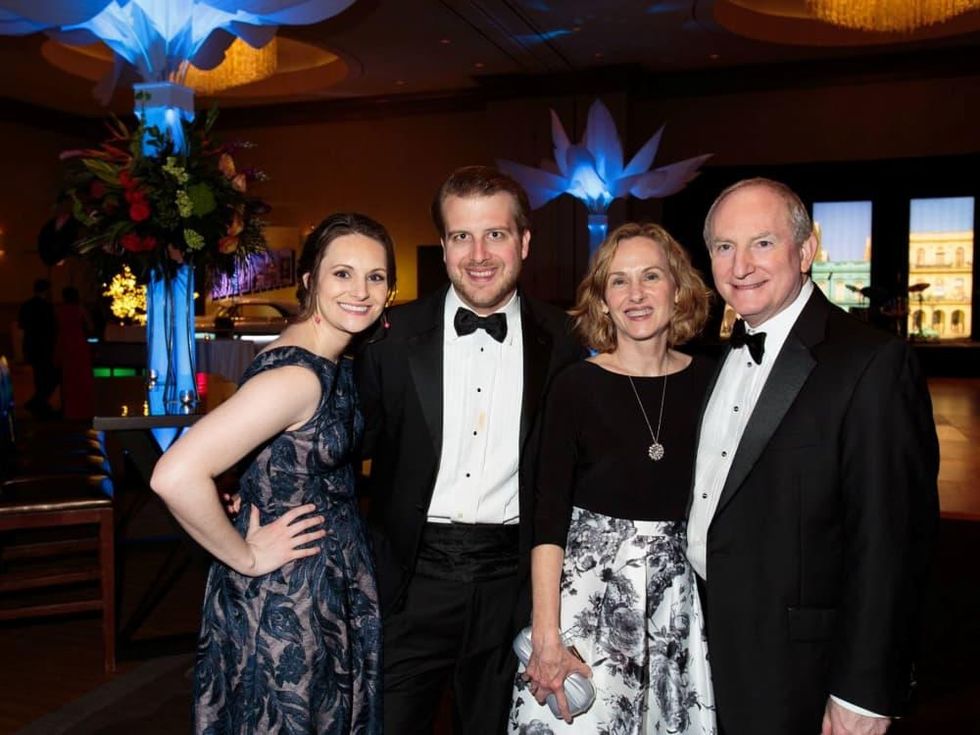 Amy Stone, Alex Jodry, Elizabeth Ann and Ken Stone, Slipper Club Havana Nights 2018