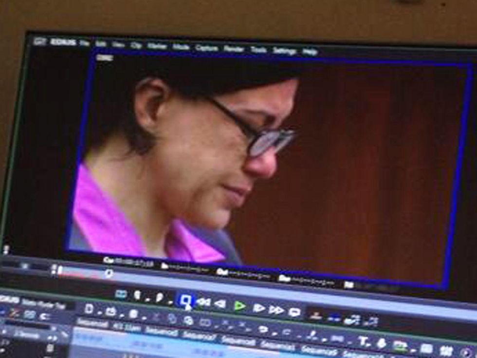 Ana Trujillo stiletto heel murder April 2014 during closing arguments