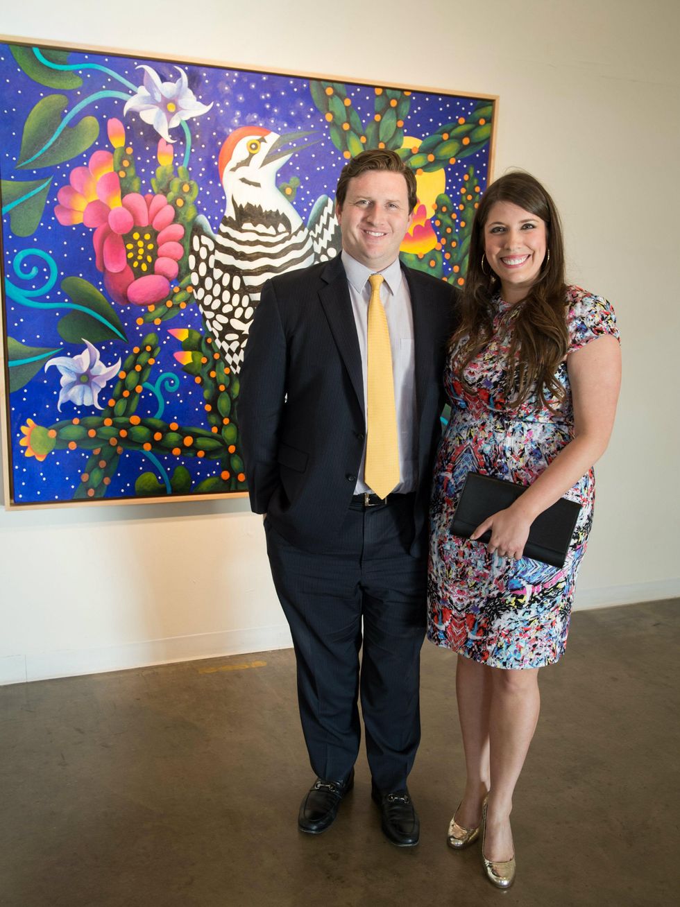 - Andrea and Heath Cheek, An Affair of the Art 2014 co-chairmen, affair of the art kickoff