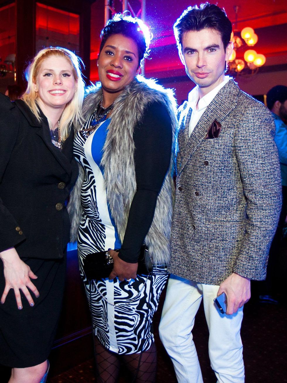Andrea Elaine Pearson Hass, Shanta Quilette Williams, Michael Rodriguez, fashionistas fashion friday