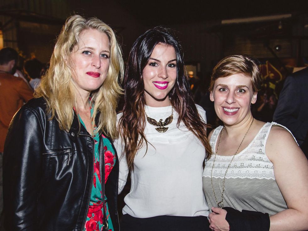 Andrea Kushan, Natalia Fredericks, Robin Bartolini at Art Con 9