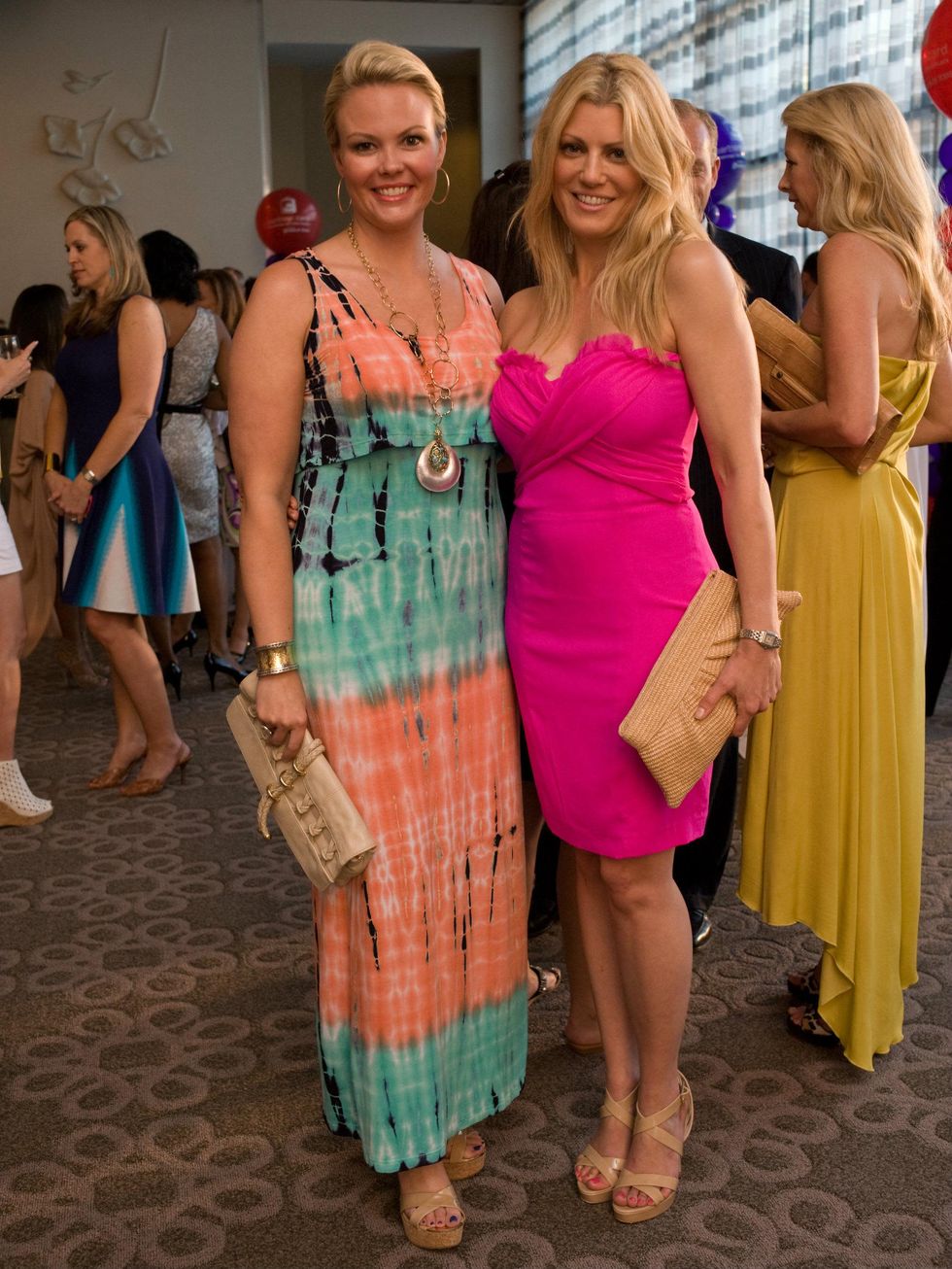 Andrea Weber, Holly Davis, Partners Card Kickoff