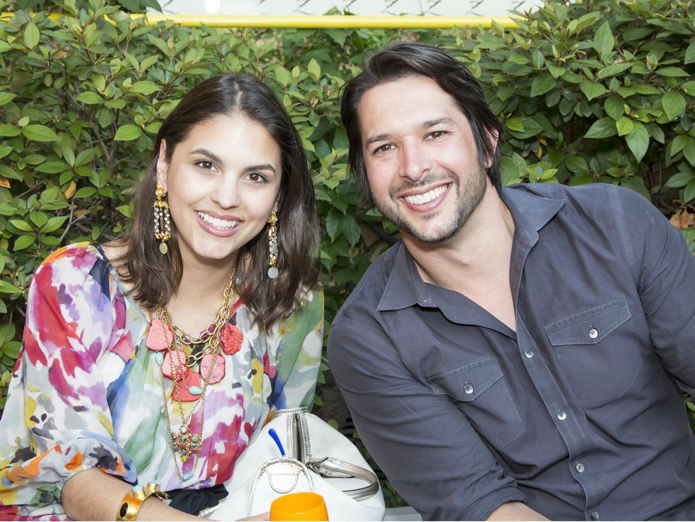 Andrea Wullschleger, Cole Egger, white party kick off