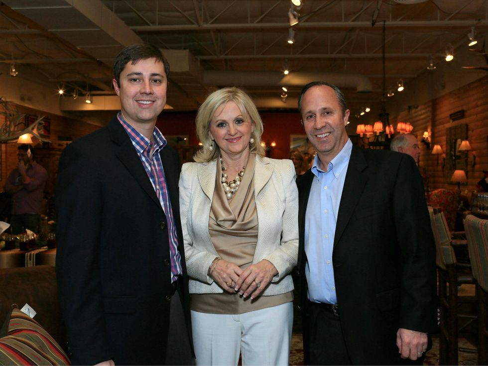 Andrew Ball, Vicki White, Sean Gioffre, Anteks holiday party