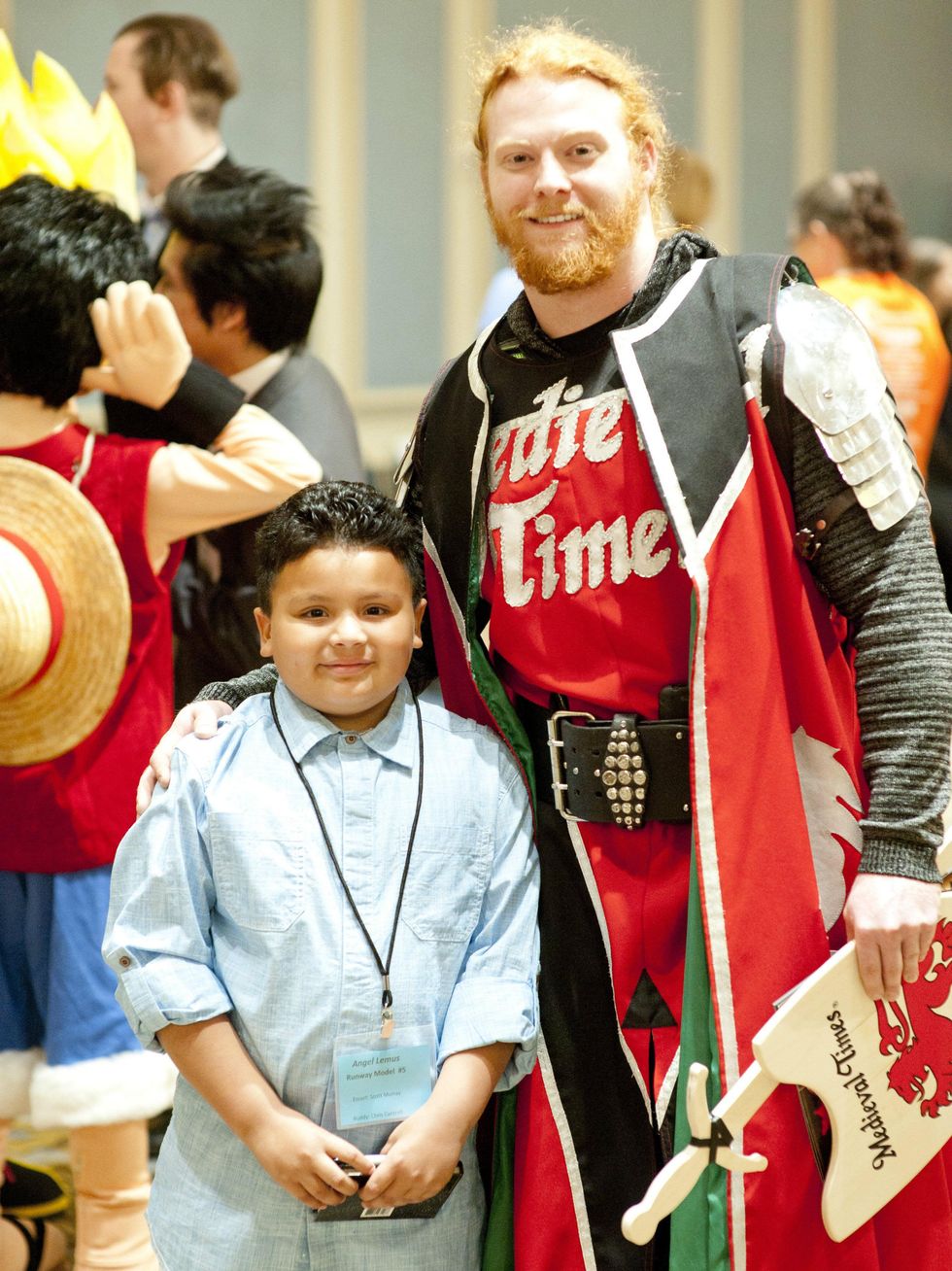 Angel Lemus and Andrew Masters, Head Knight, Medieval Times