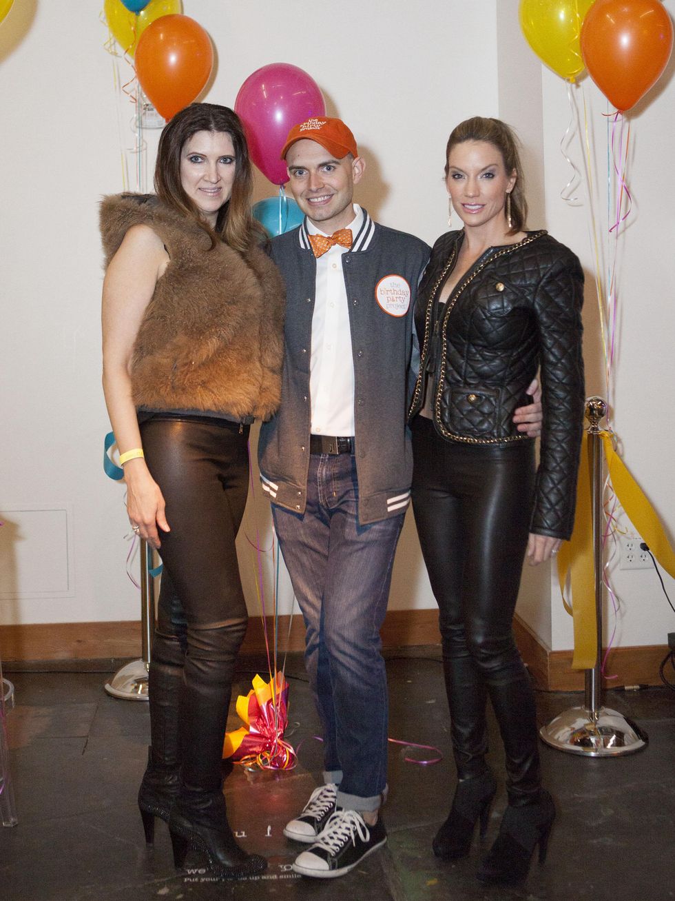 Angela Choquette, Julian Leaver, Cary Deuber, Birthday Party Project Turns 3