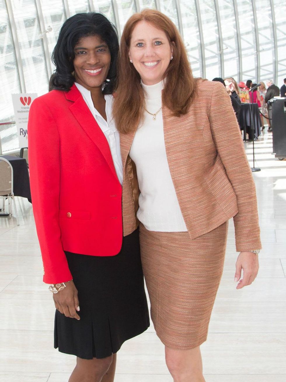 Angela Ross, Holly Reed, FWC Luncheon