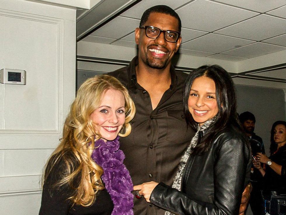 Angela Ruble, Kurt and Nichole Thomas, challenger of dallas sponsor and players party