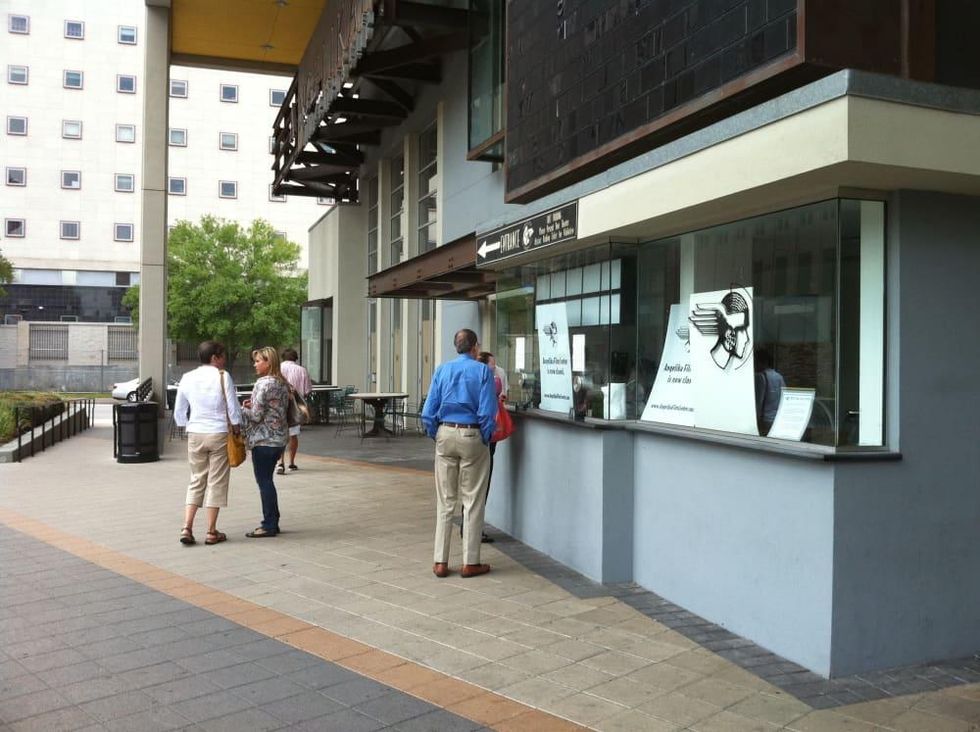 Angelika movie goers