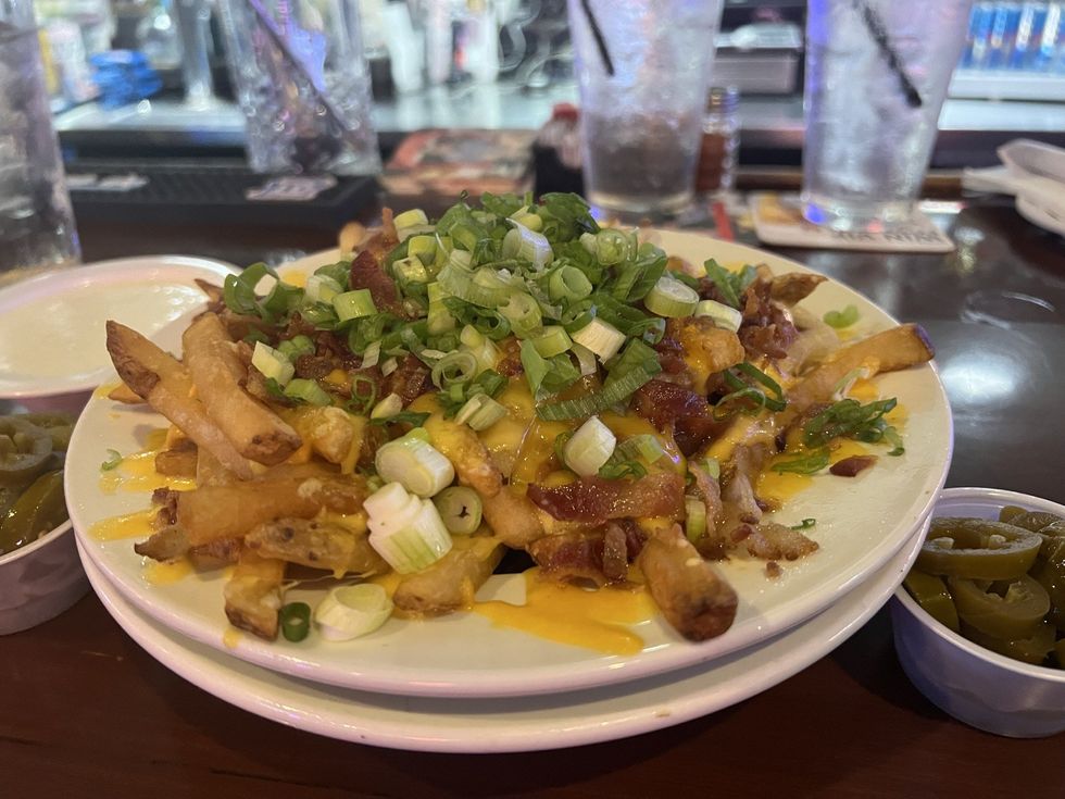 Angry Dog loaded fries
