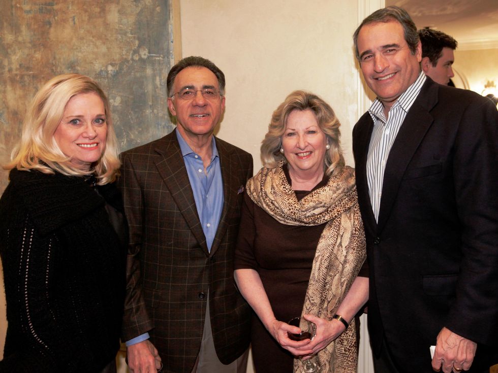 Ann Dyer, Bob Dyer, Bette Slaven, Paul Divis, equest kickoff