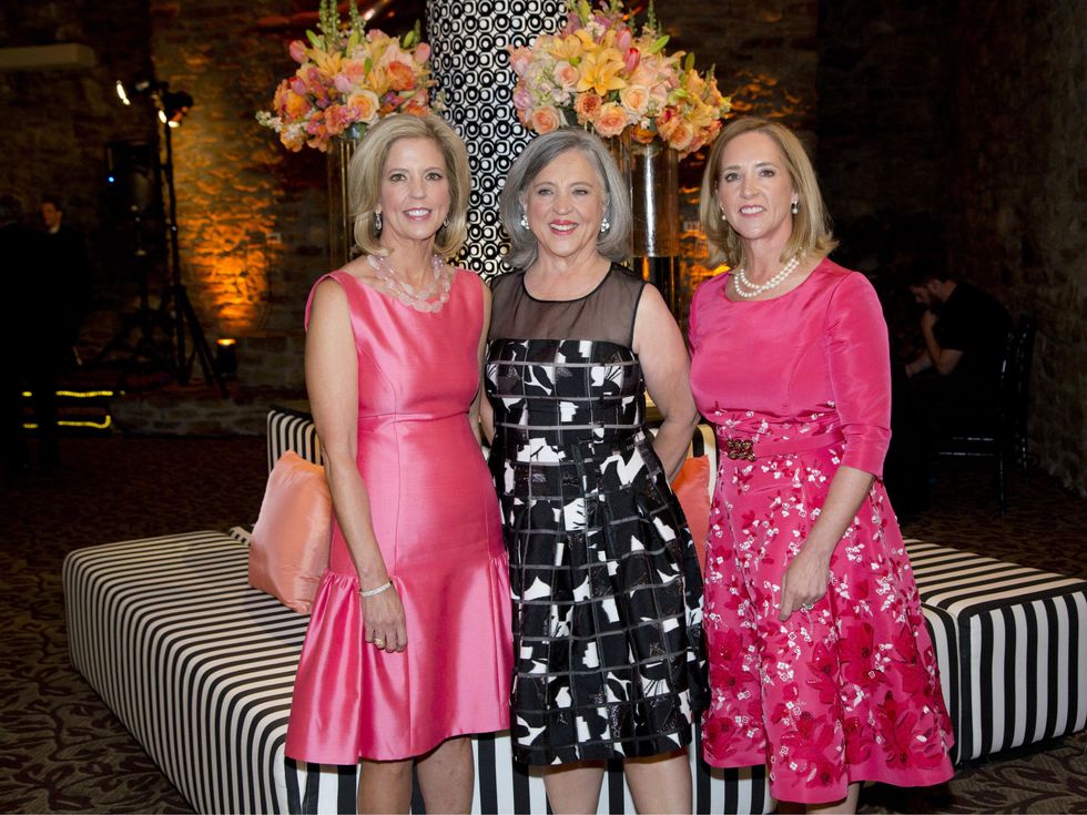 Anna Melissa Philpott, Tina Gorski, Marsha Kleinheinz, cliburn gala
