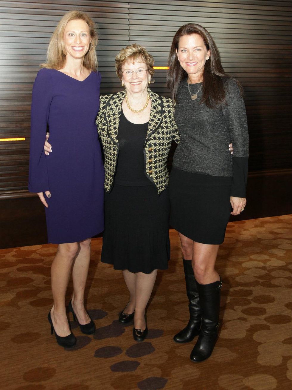 Anne Besser, Susie Simon, Jackie Moore, Stewpot Luncheon
