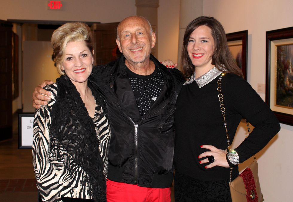 Anne Hines, Paul Adelson, Heather Ray, mba 8x8 party