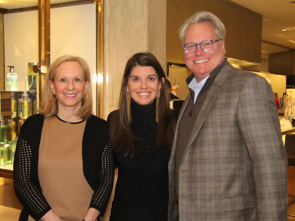 Anne Music, Marjon Henderson and Kevin Hurst of Neiman Marcus, NM salutes United Way