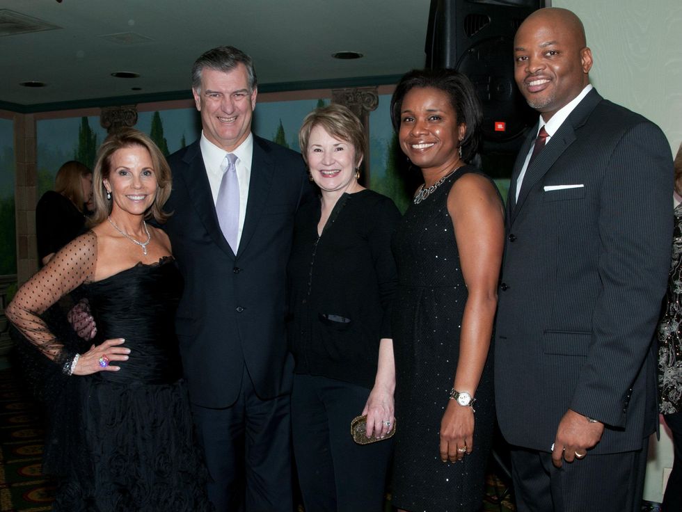 Anne Reeder, Mayor Mike Rawlings, Micki Rawlings, Carol Greene, Truman Green