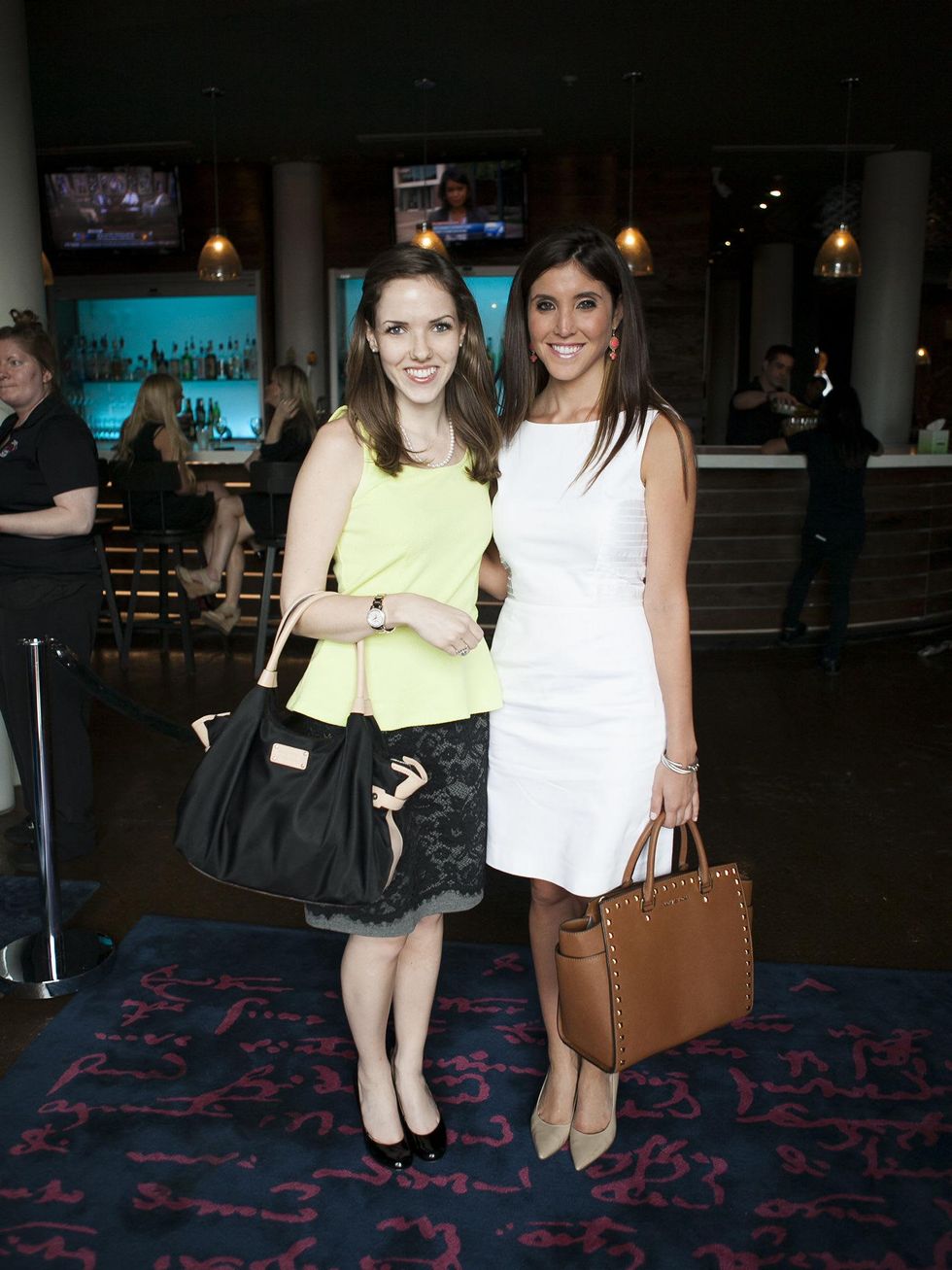 Annmarie Campbell, Stephanie Flanagan, CultureMap Social Cocktail Party, NYLO Southside