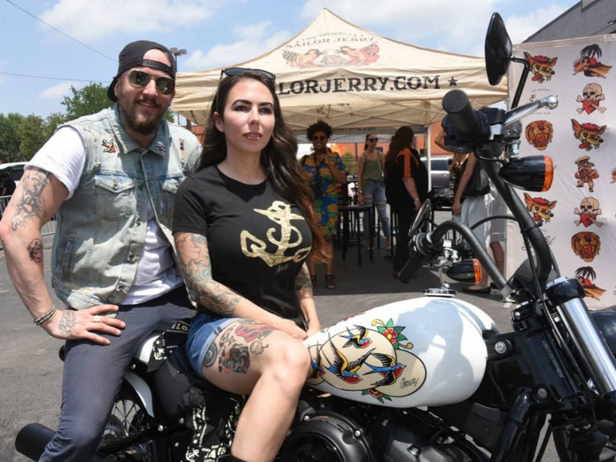 Anthony Bohlinger, Ashley Marsh, Harley Davidson