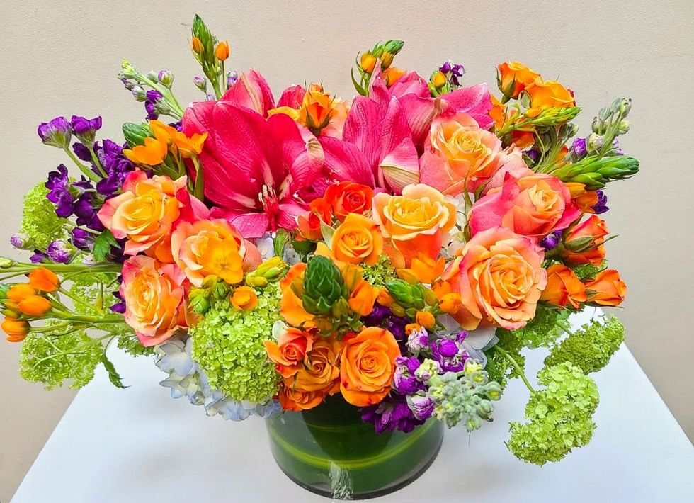 Apples to Zinnias flowers